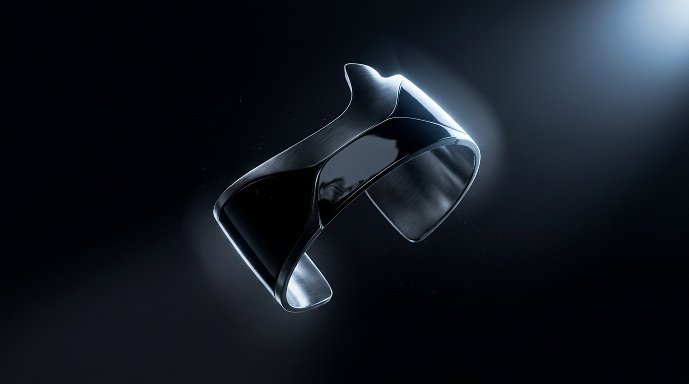 Luxury campaign creative direction hero object showcasing atmospheric light