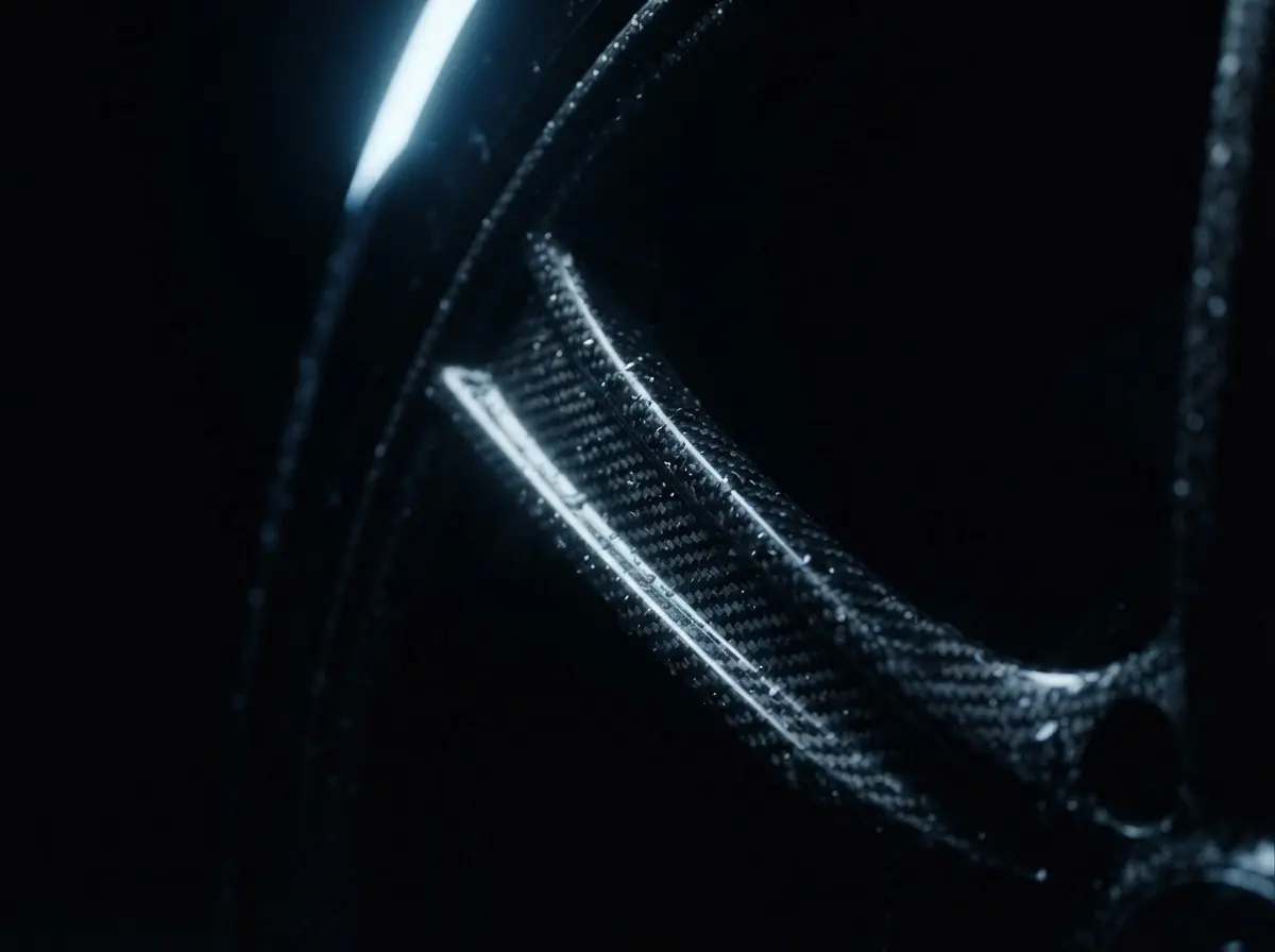 Automotive art direction campaign showing supercar in magenta drenched atmosphere